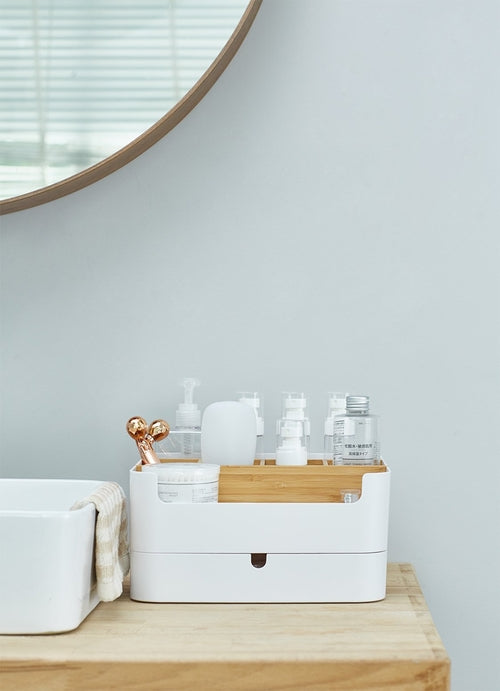 Design-Schreibtisch-Organizer mit Schublade