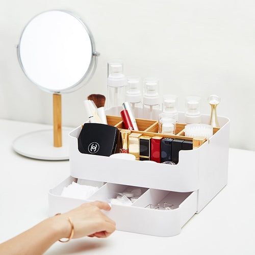 Design-Schreibtisch-Organizer mit Schublade